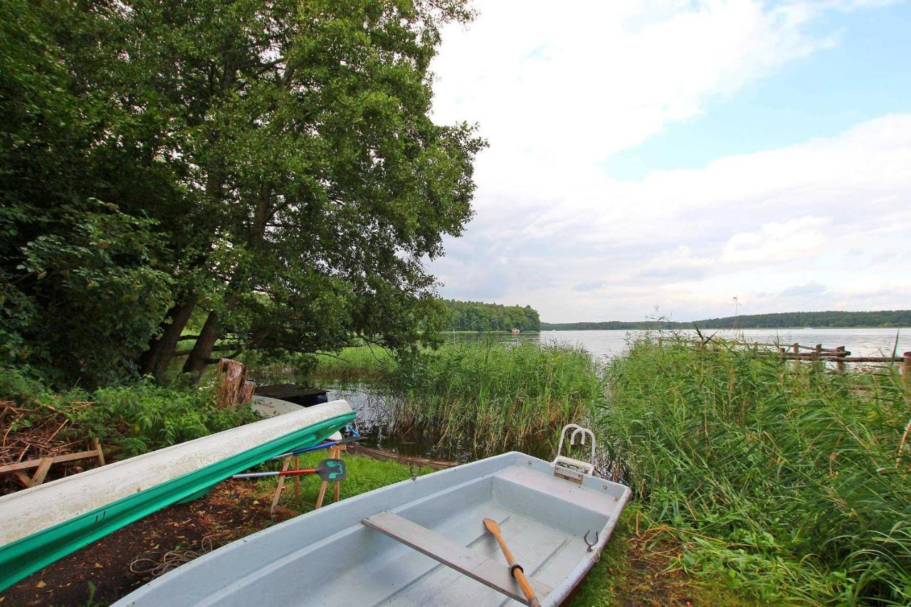 Ferienwohnung Im Forsthaus Am See Schwarz Bagian luar foto